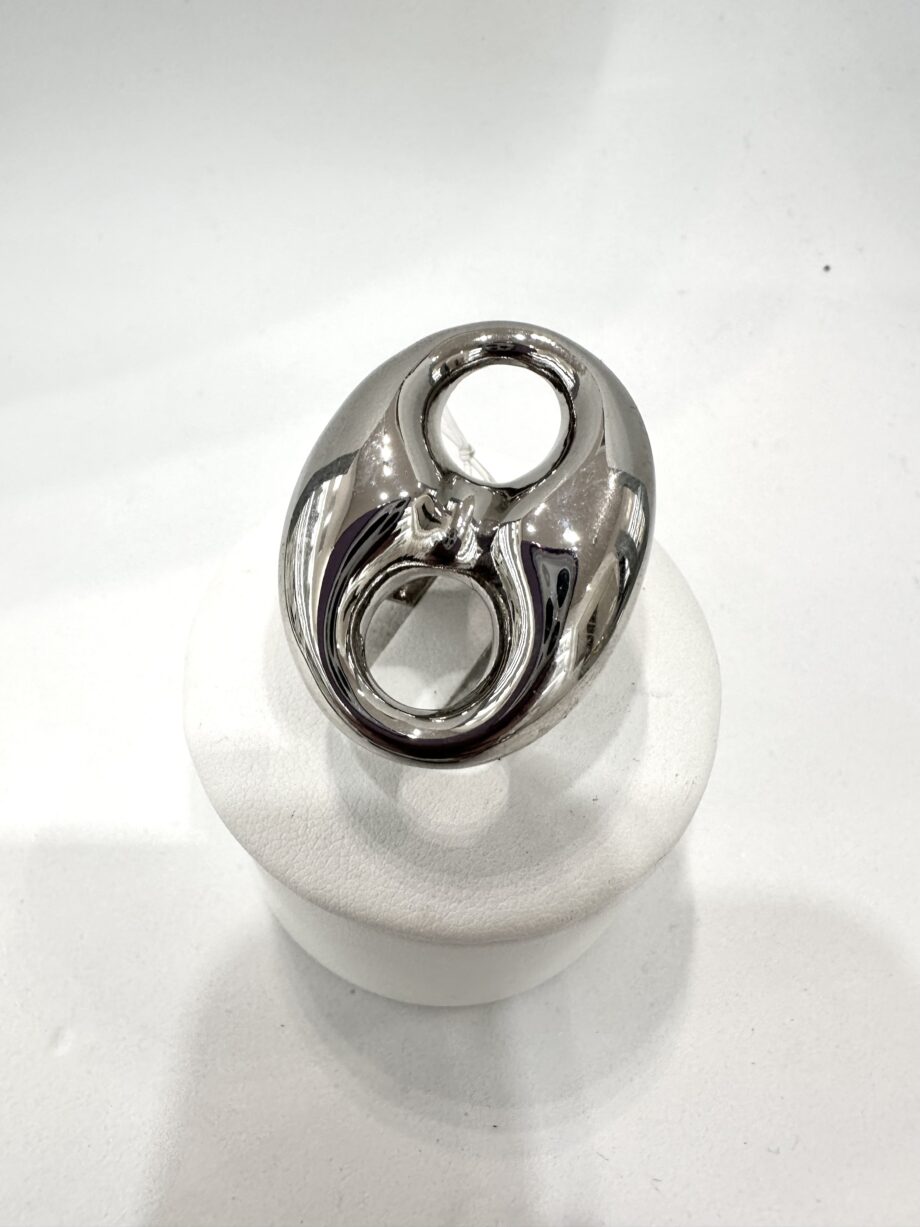 Anello maglia marinara placcato argento Cora Regina